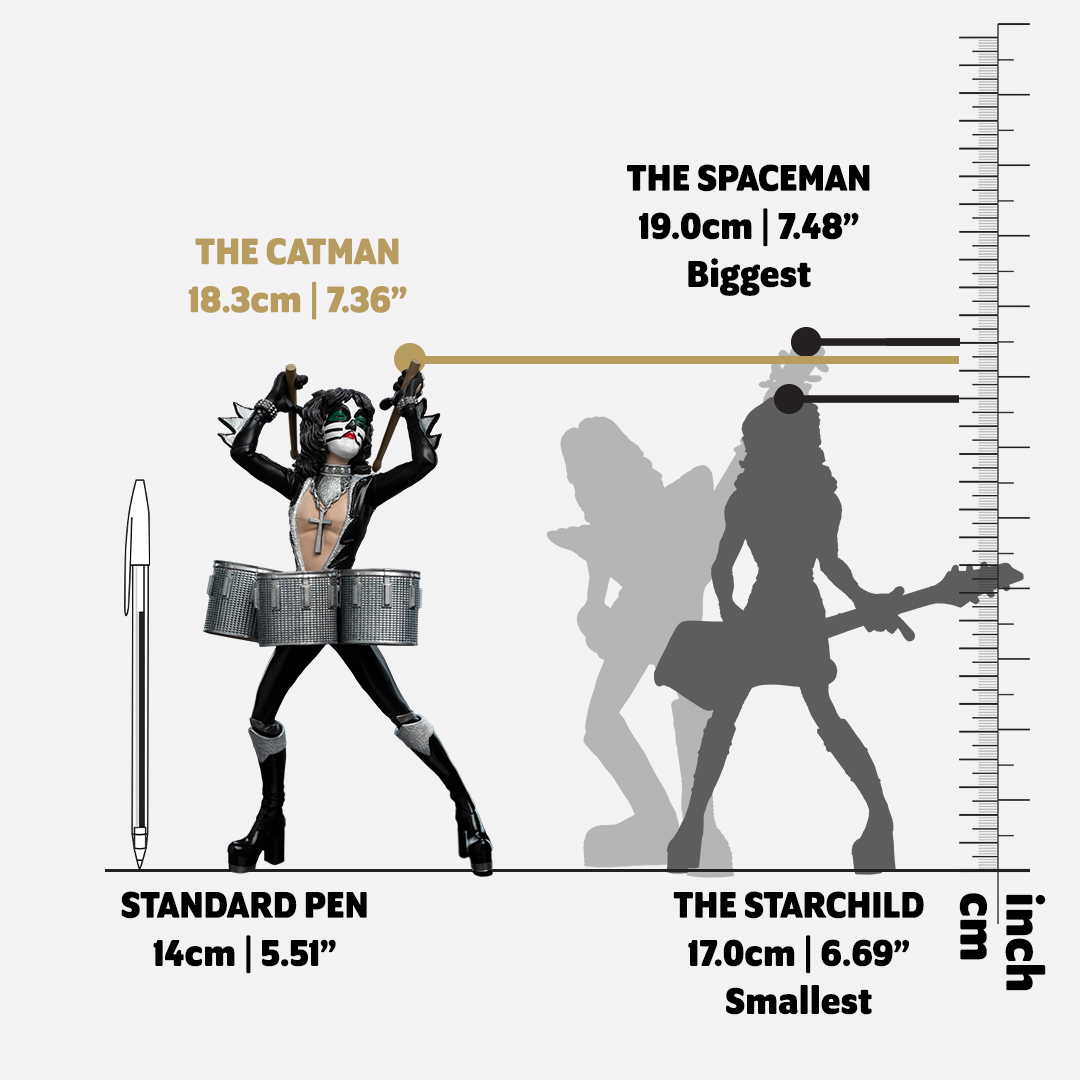 KISS Mini Epics Vinyl Figure The Catman 18 cm