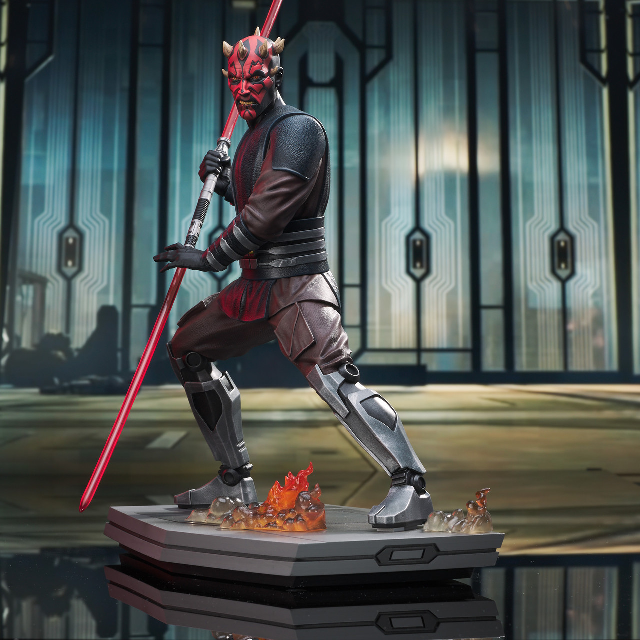 Star Wars Socha – Darth Maul (The Clone Wars Milestones Web Exclusive), 1/6, 30 cm