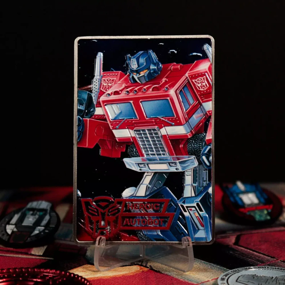 Transfomers sběratelská plaketa 40th ann. Autobots