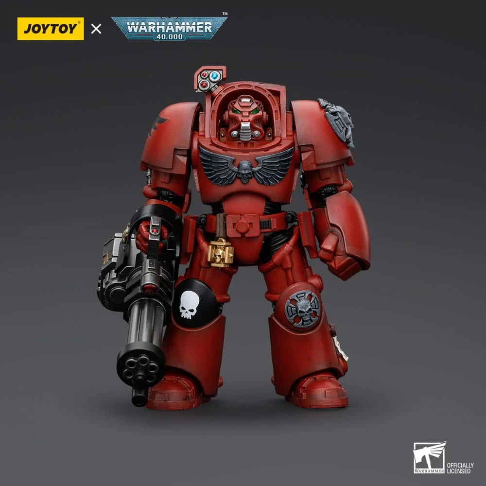 Akční figurka Warhammer The Horus Heresy Blood Angels Terminator Squad Terminator with Assault Cannon 14 cm