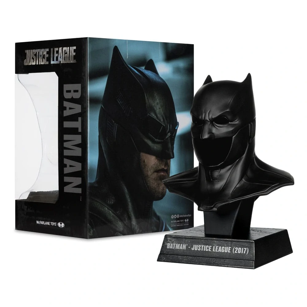 Justice League - Mini Replica 1/3 Batman Cowl Justice League Tactical Suit (DC Direct) 19 cm