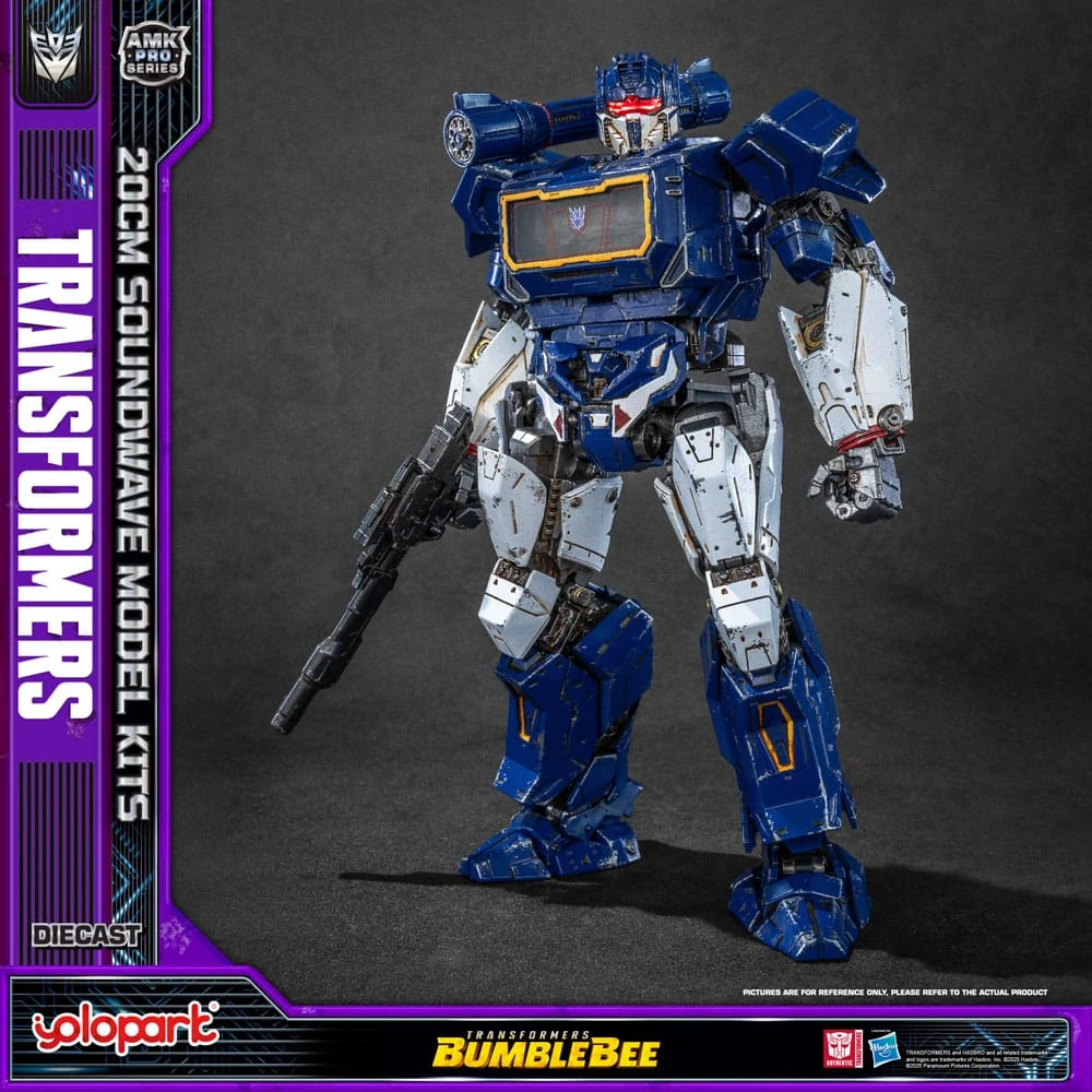 Transformers: Bumblebee – Soundwave & Ravage Sběratelský Model Kit (AMK PRO Series)