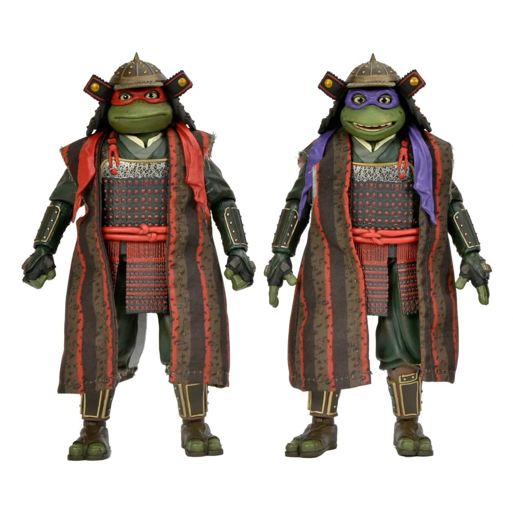 Želvy Ninja - sběratelské figurky Donatello & Raphael (Teenage Mutant Ninja Turtles III) 18 cm