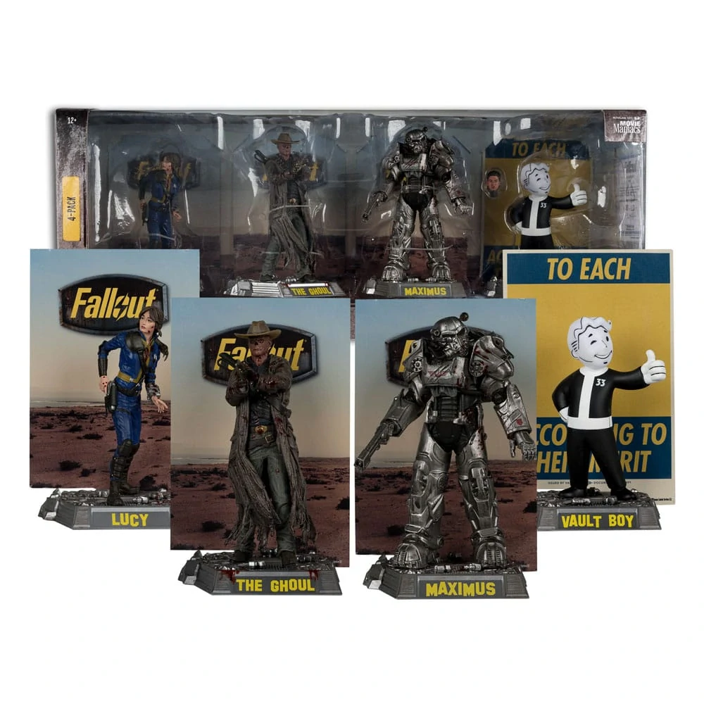 Fallout Movie Maniacs – 4-Pack (15 cm)