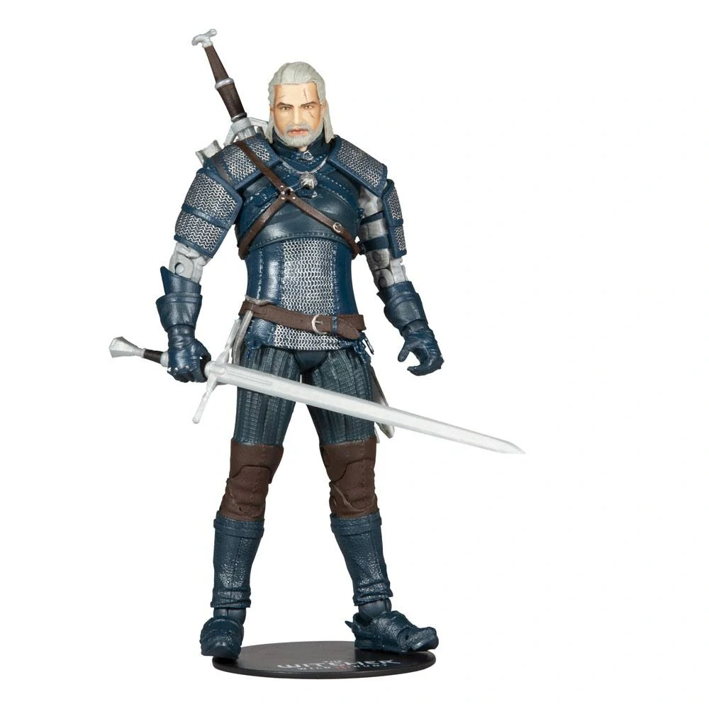 The Witcher 3: Wild Hunt – Geralt of Rivia (Viper Armor Teal) 18 cm