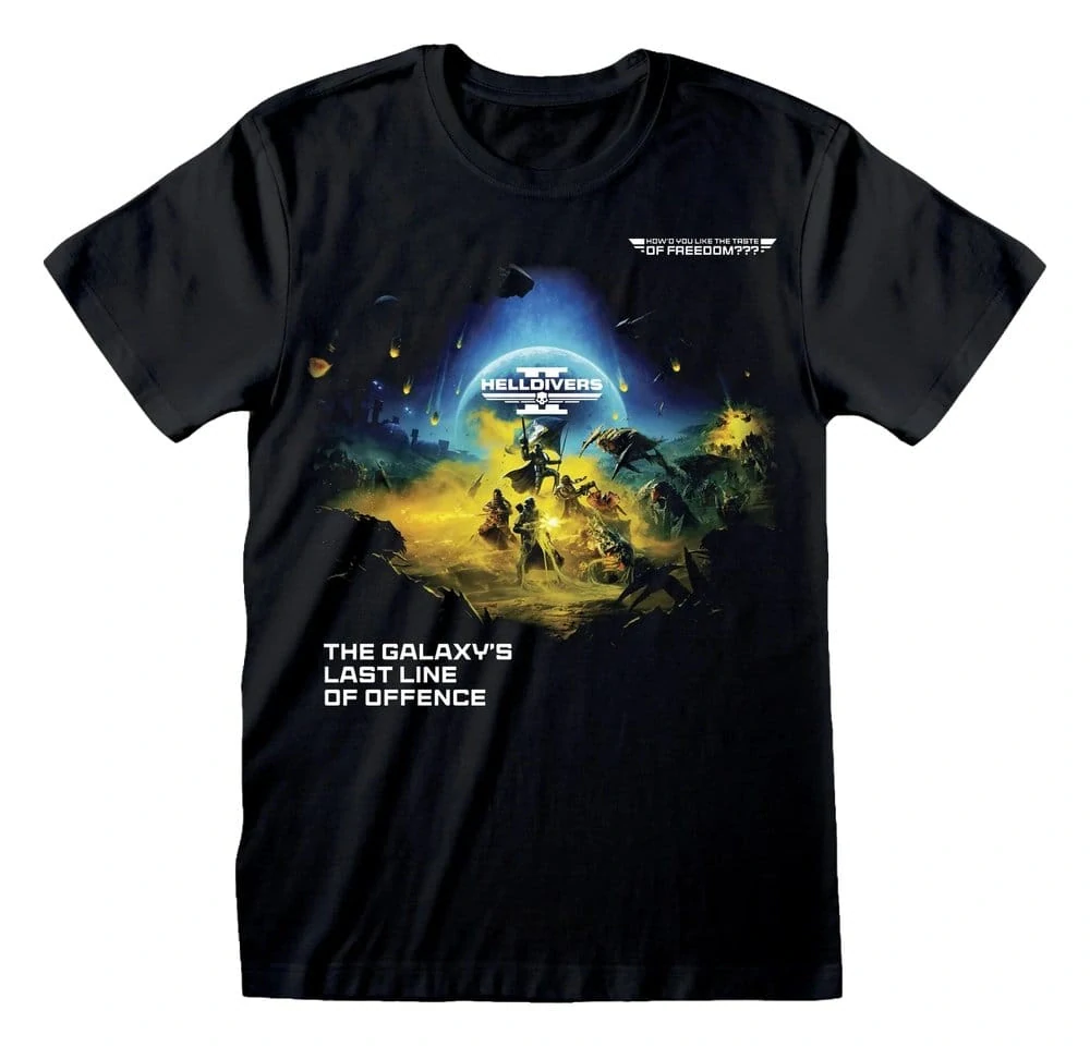 Helldivers Tričko Taste Of Freedom - XL