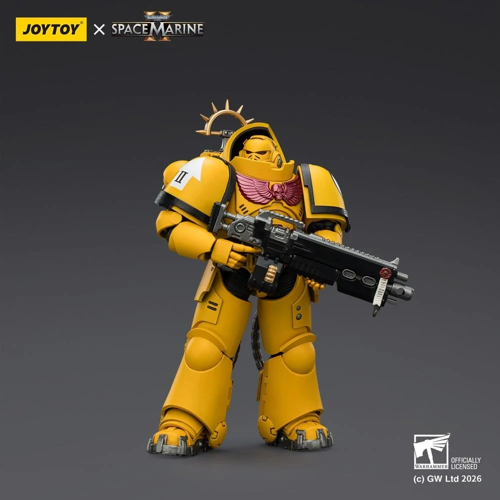 Warhammer 40,000 – Imperial Fists Heavy Intercessor Game Edition 13 cm