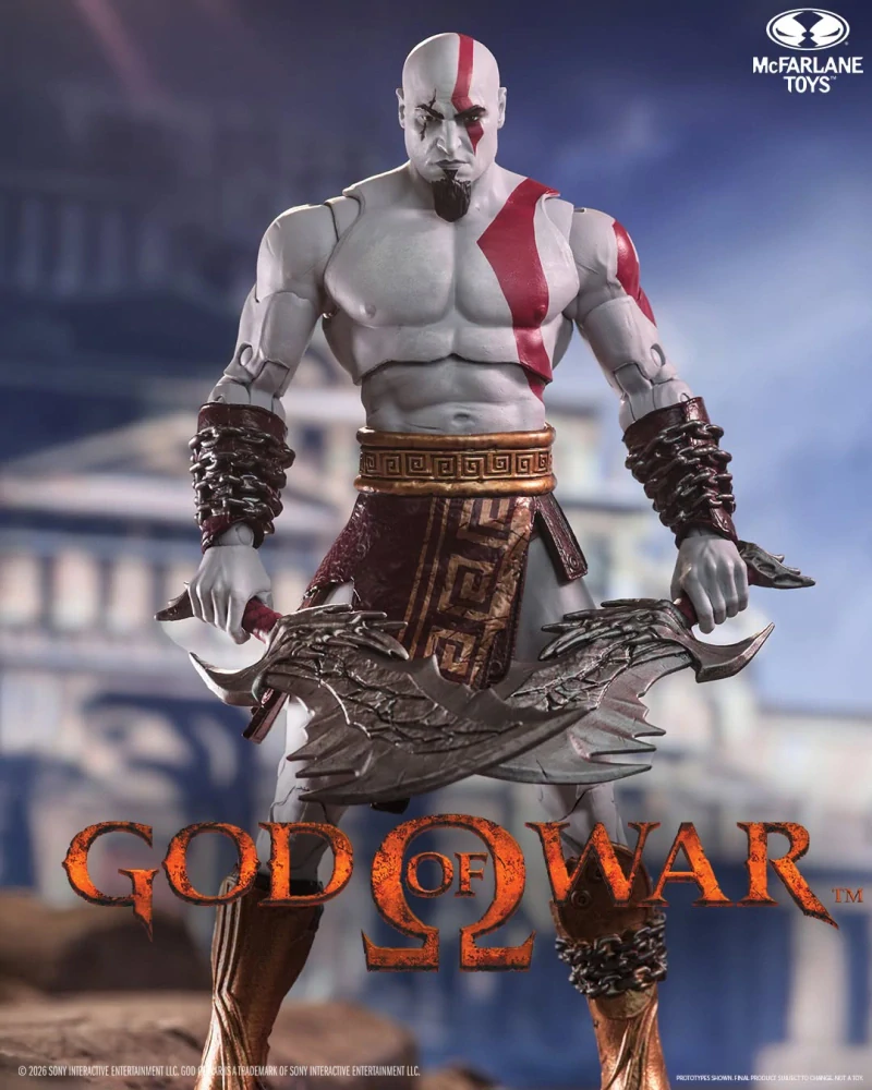 God of War – Kratos McFarlane Gaming Edition 18 cm