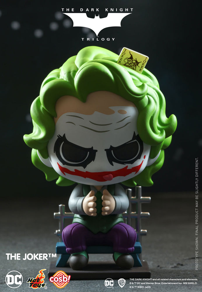 The Dark Knight Trilogy Cosbi Mini Figure The Joker 8 cm
