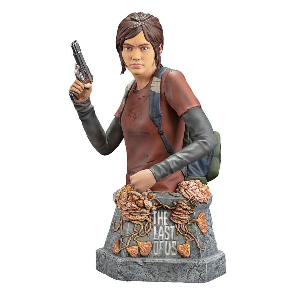 The Last of Us Busta Ellie with Handgun Bust 19 cm