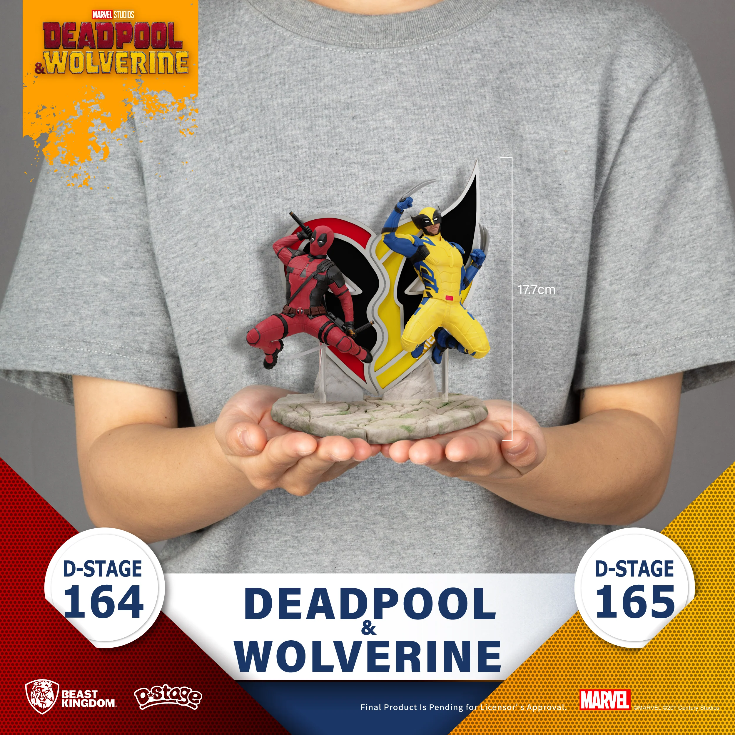 Deadpool 3 D-Stage PVC Diorama Wolverine 16 cm