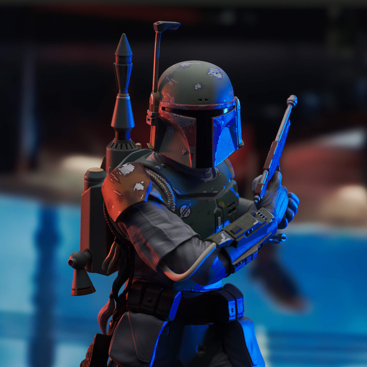 Star Wars Socha – Boba Fett (The Empire Strikes Back Premier Collection), 1/7, 28 cm