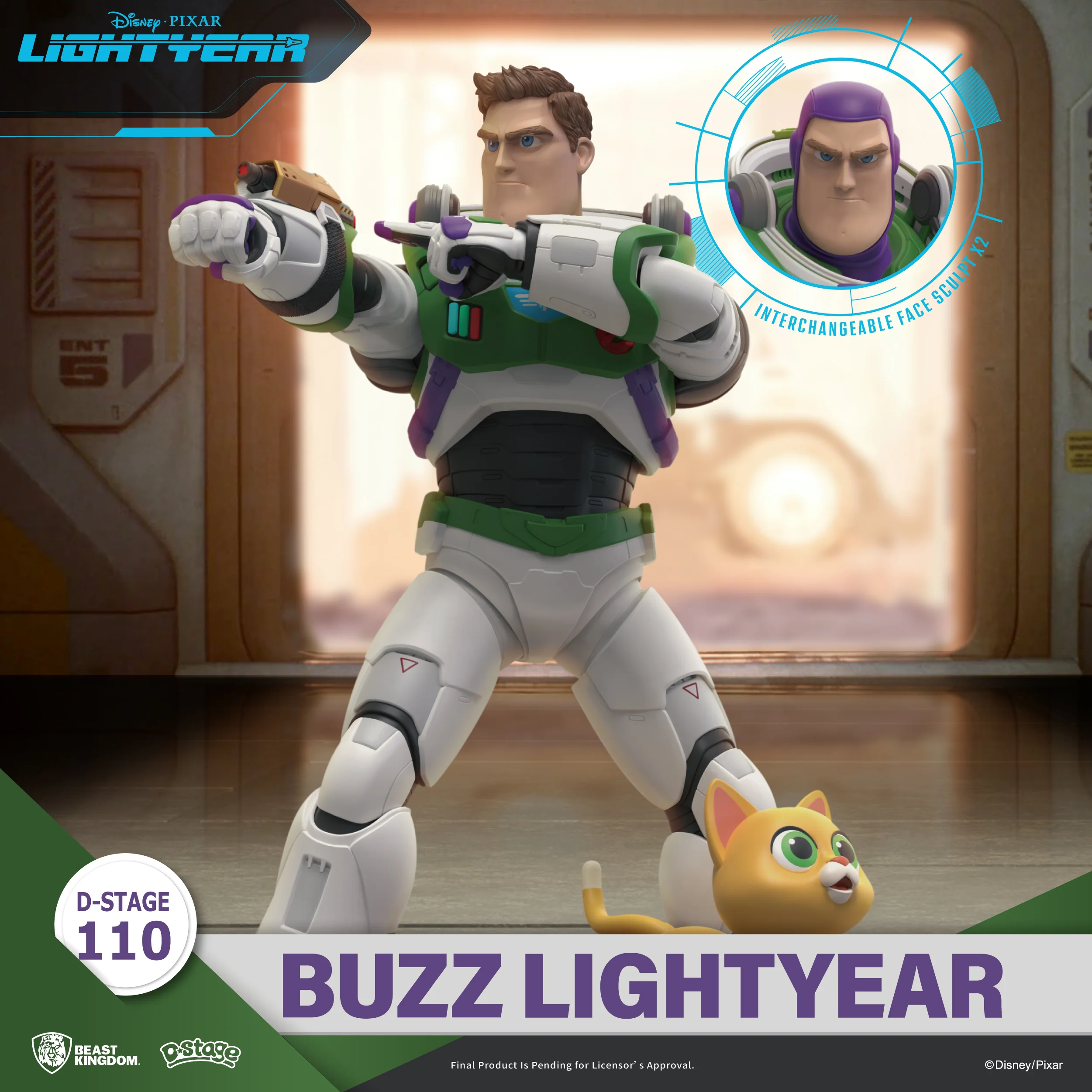 Beast Kingdom Toys Lightyear D-Stage PVC Diorama Buzz Lightyear 15 cm