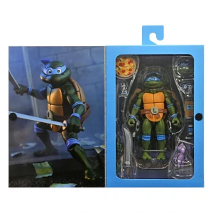 Želvy Ninja - sběratelská figurka Ultimate Leonardo (Cartoon VHS) 18 cm