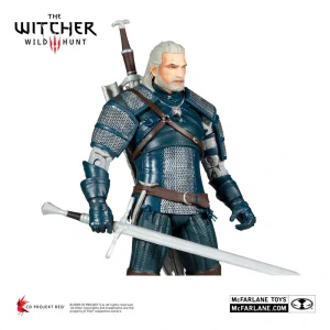 The Witcher 3: Wild Hunt – Geralt of Rivia (Viper Armor Teal) 18 cm