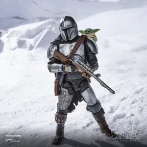 Star Wars Black Series Mandalorian & Grogu figurka 15 cm