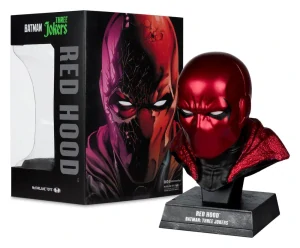 Batman Three Jokers Red Hood maska 1/3 18 cm