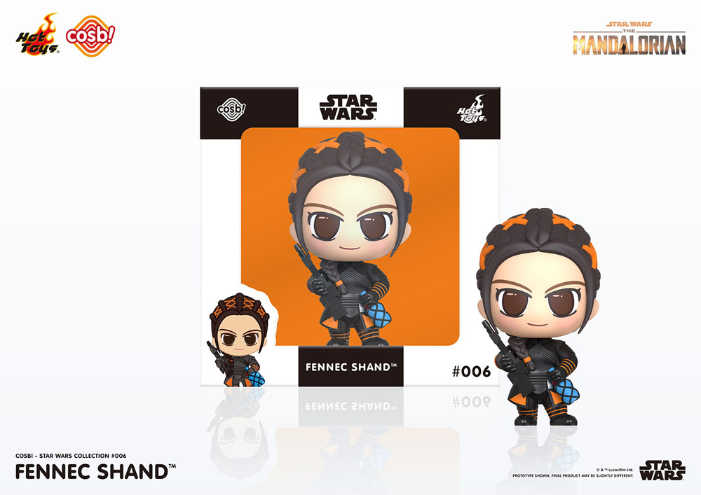 Star Wars Mandalorian Mini Figurka – Fennec Shand (Cosbi), 8 cm