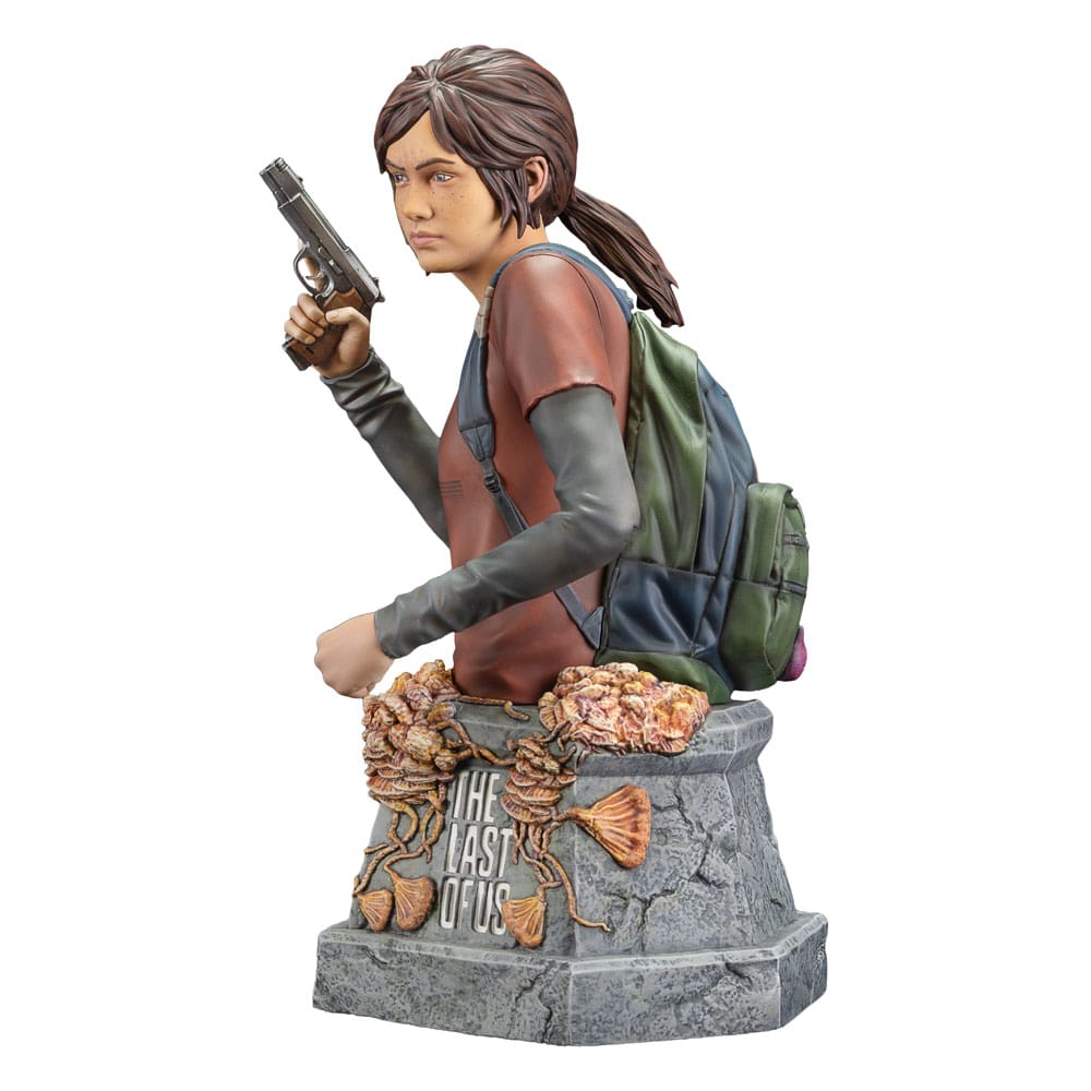 The Last of Us Busta Ellie with Handgun Bust 19 cm