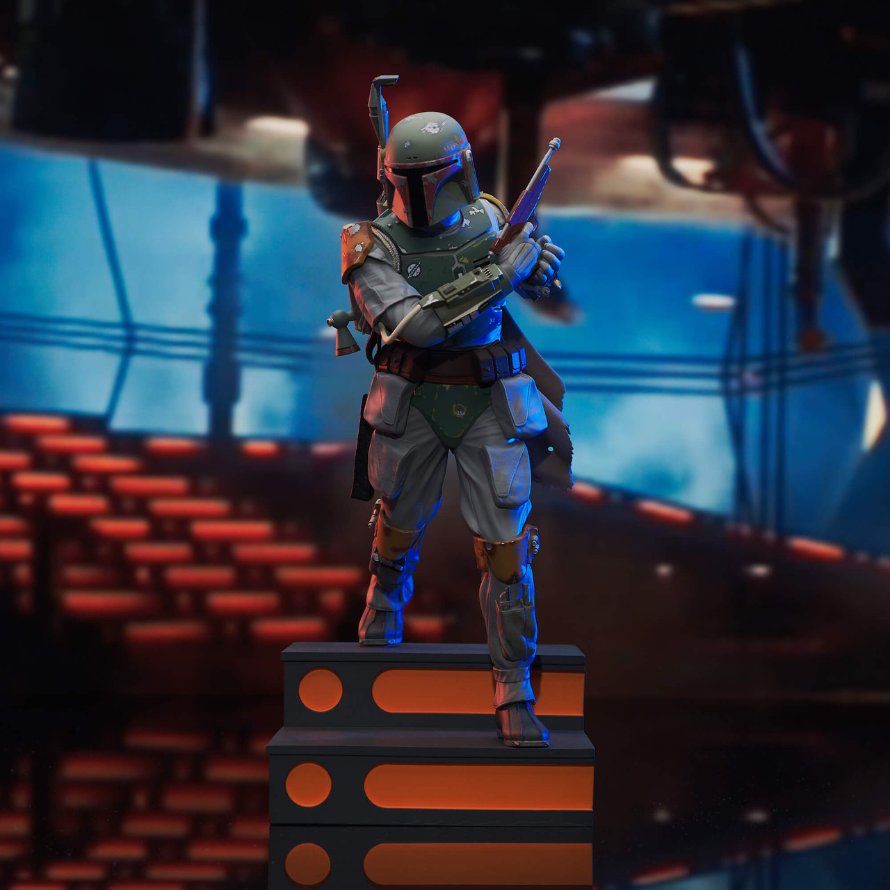 Star Wars Socha – Boba Fett (The Empire Strikes Back Premier Collection), 1/7, 28 cm