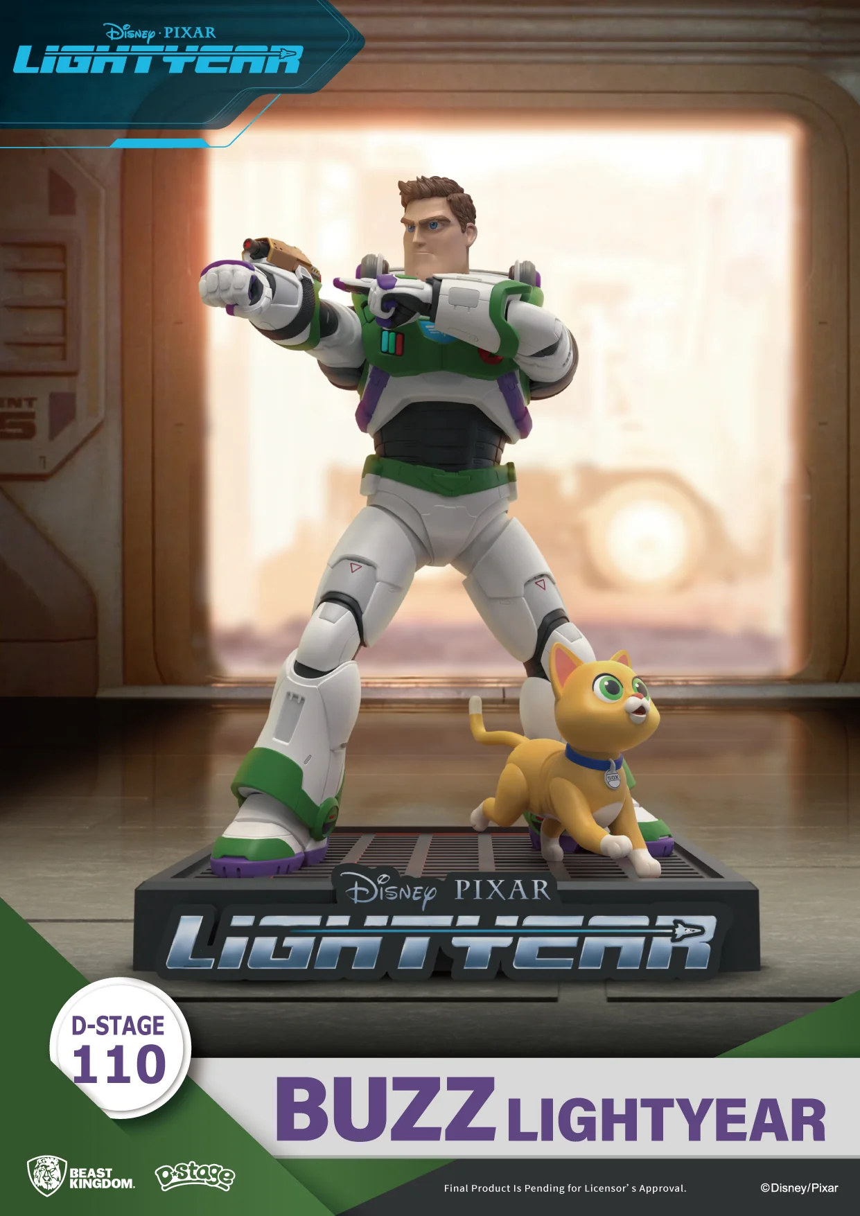 Beast Kingdom Toys Lightyear D-Stage PVC Diorama Buzz Lightyear 15 cm