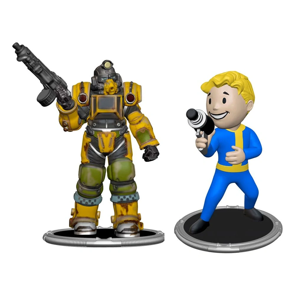 Figurka Fallout Set A Excavator & Vault Boy (Gun) 7 cm