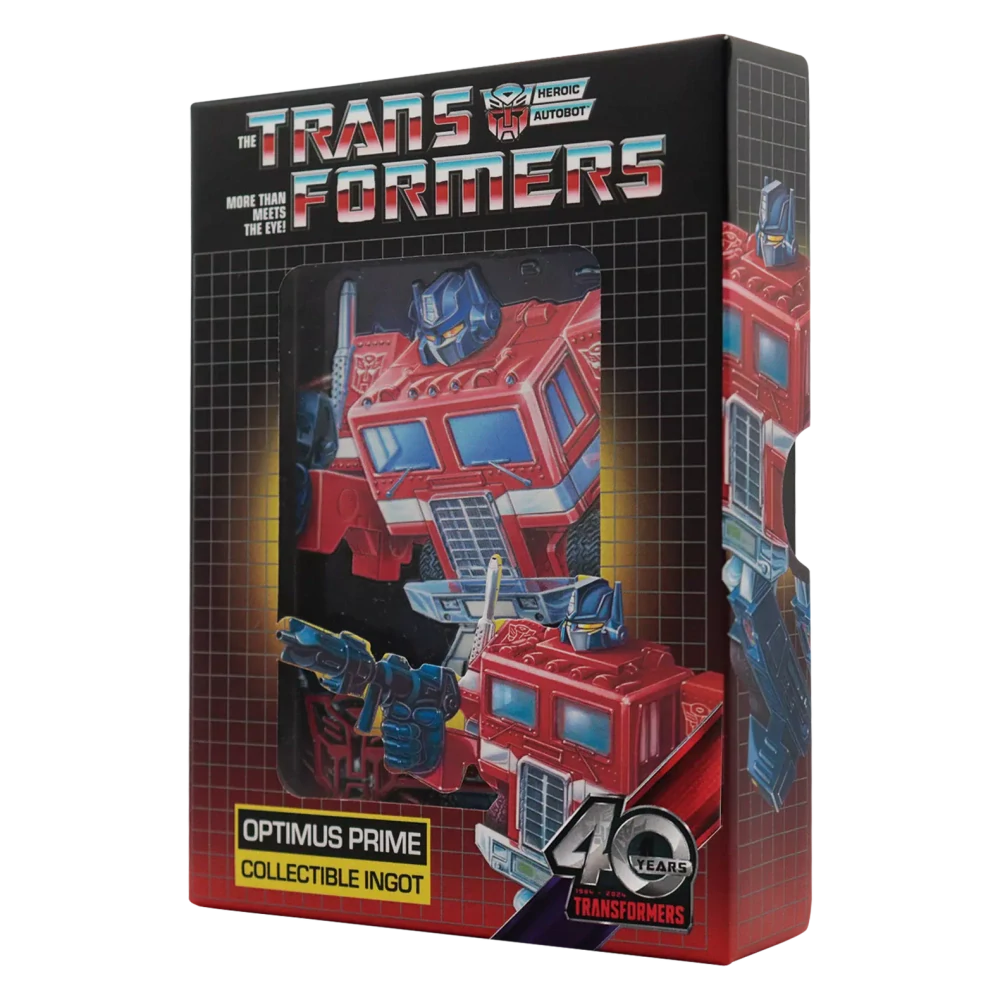 Transfomers sběratelská plaketa 40th ann. Autobots