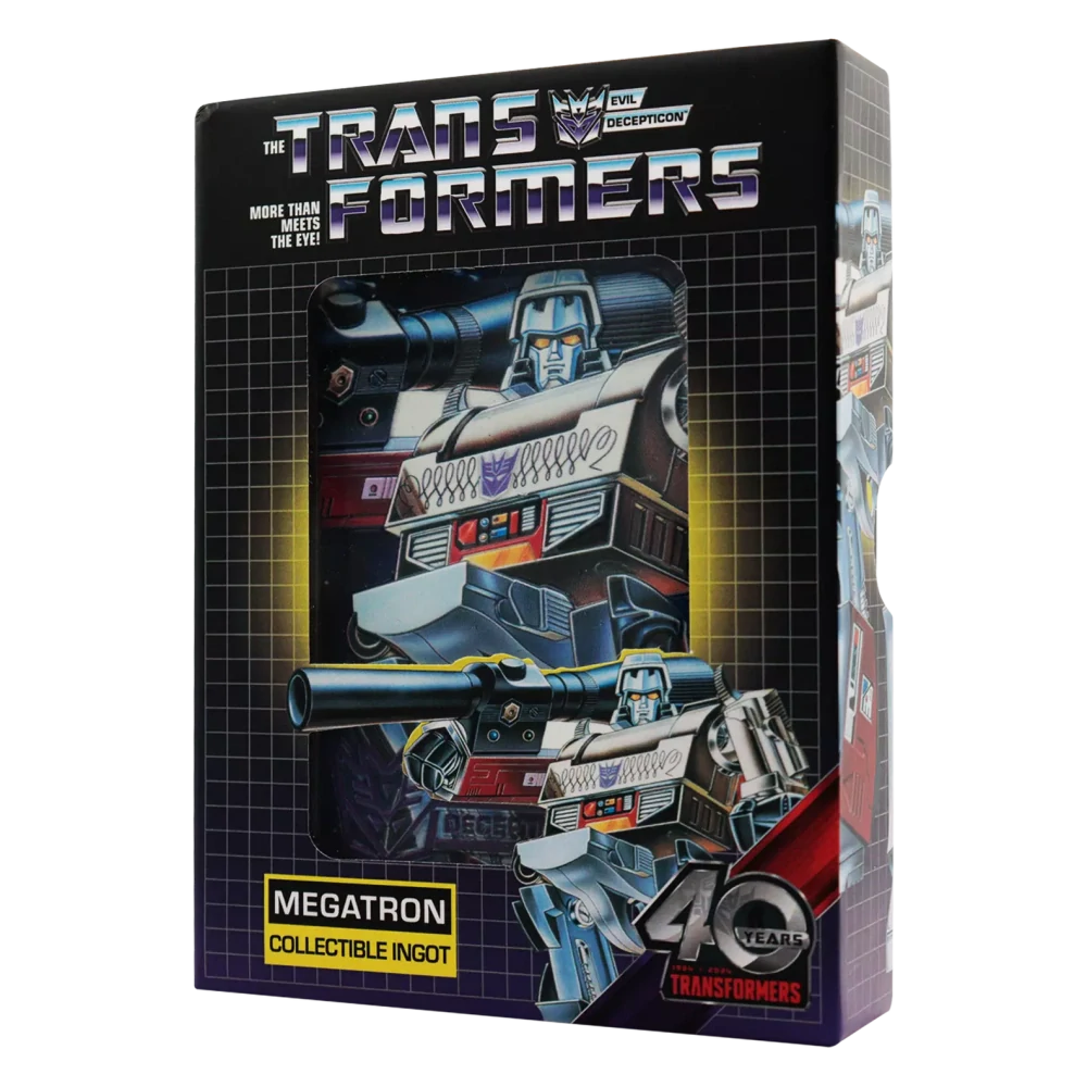 Transfomers sběratelská plaketa Megatron