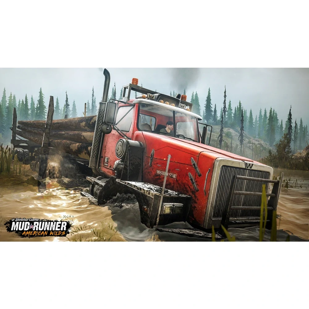 PS4 Spintires: MudRunner - American Wilds (bazar)