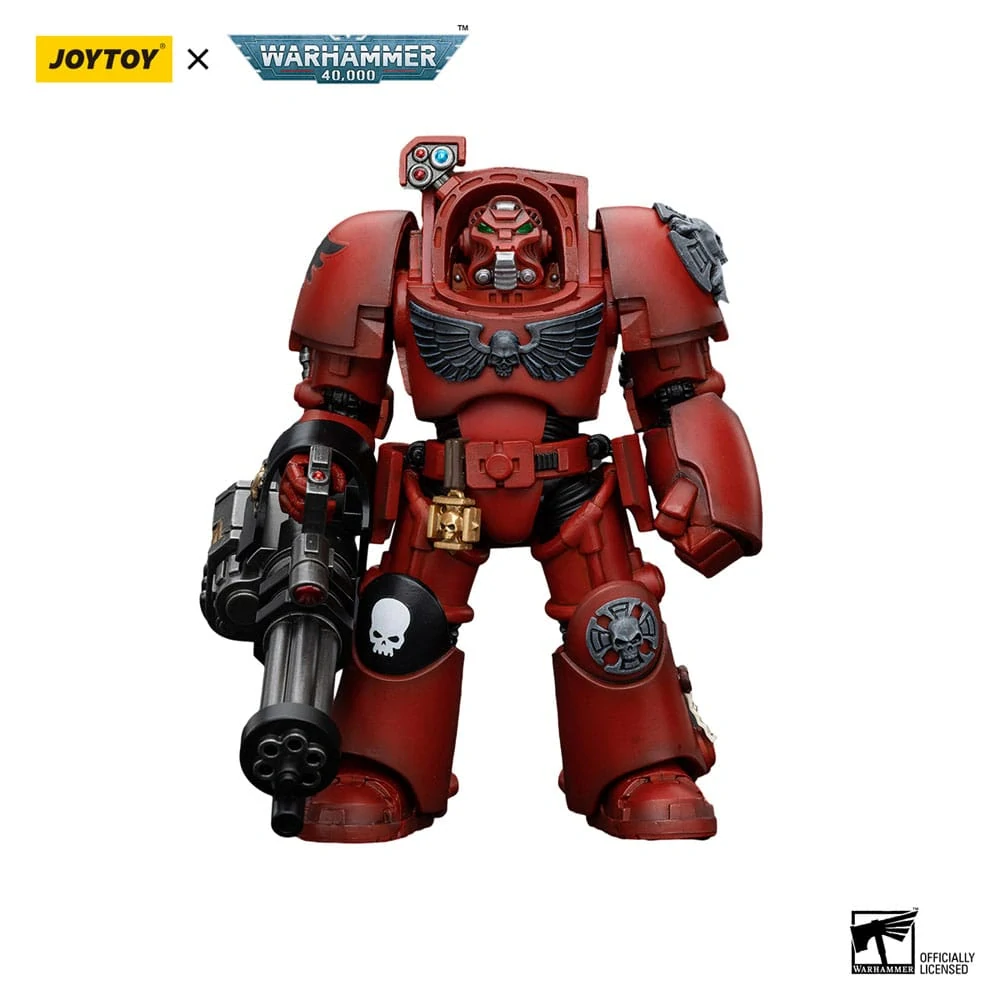 Akční figurka Warhammer The Horus Heresy Blood Angels Terminator Squad Terminator with Assault Cannon 14 cm