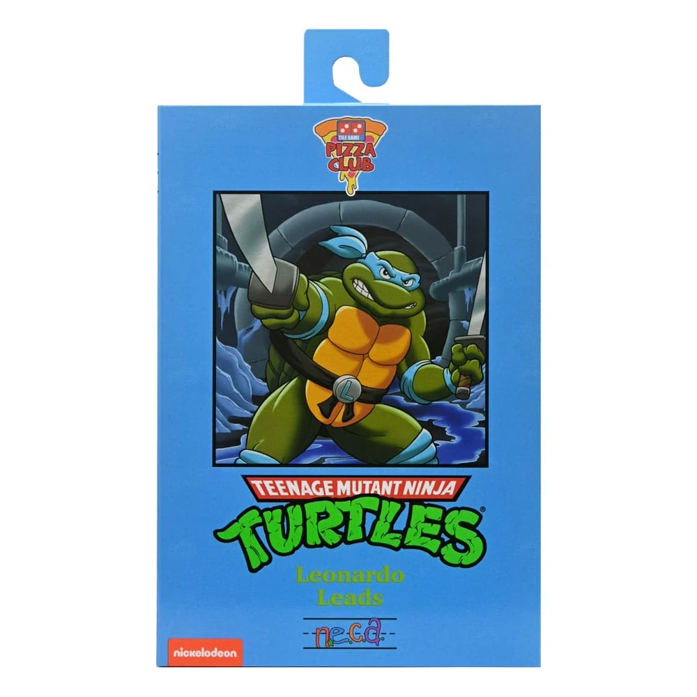 Želvy Ninja - sběratelská figurka Ultimate Leonardo (Cartoon VHS) 18 cm