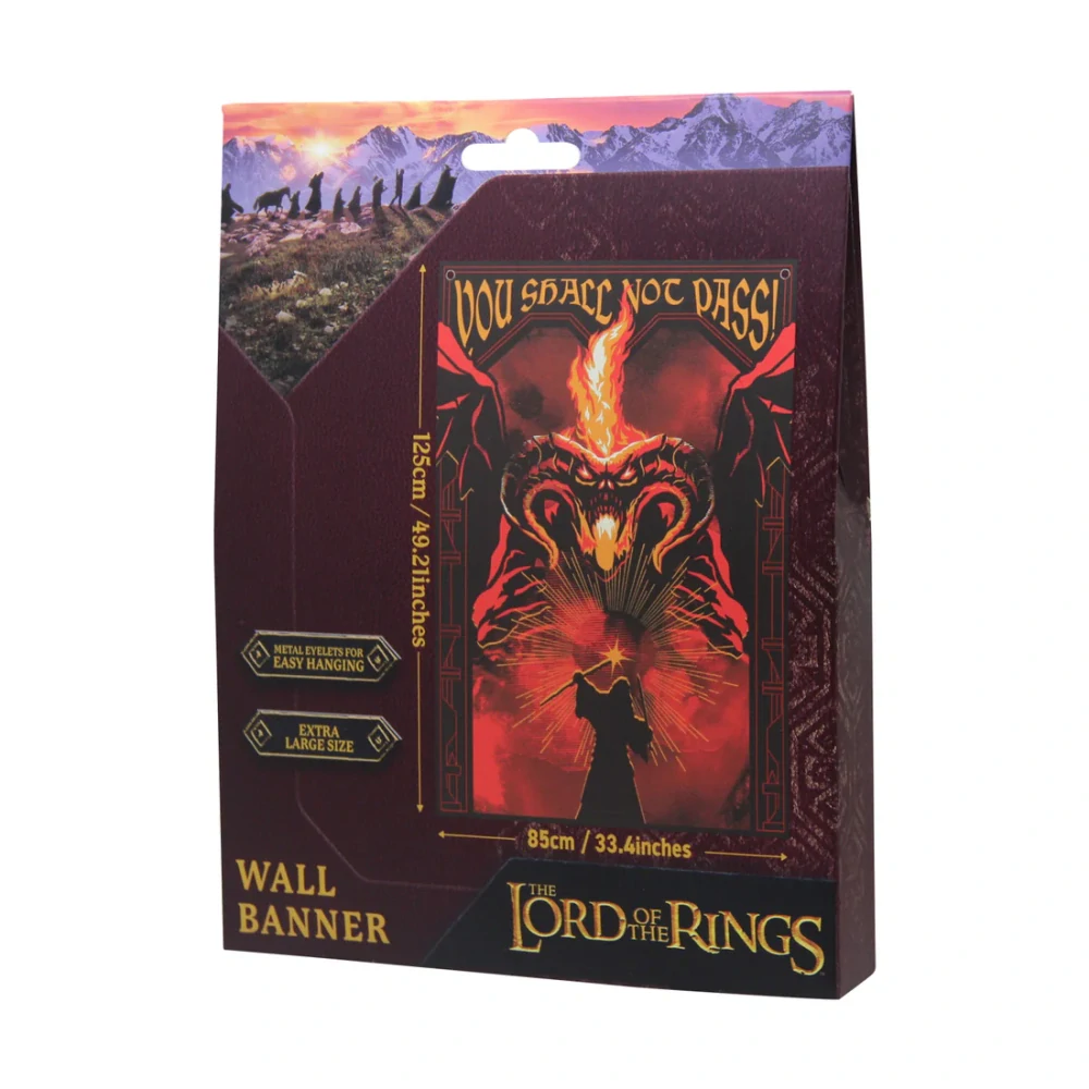 Nástěnny banner Rings – You Shall Not Pass!