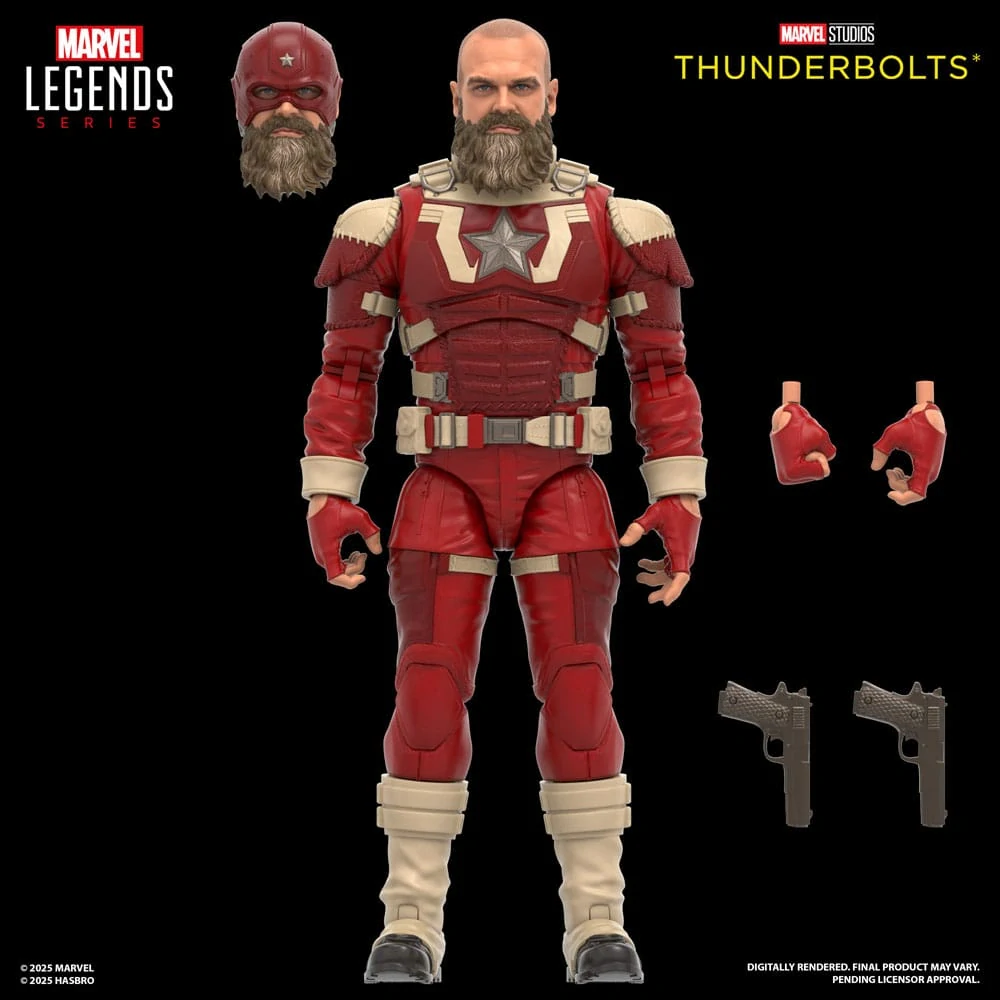 Thunderbolts Marvel Legends – Yelena Belova & Red Guardian (2-Pack, 15 cm)