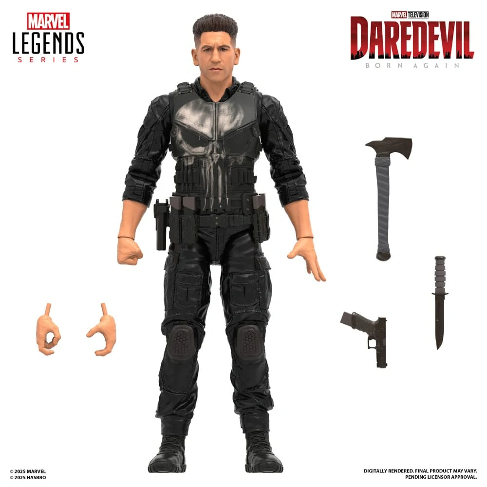 Daredevil: Born Again – Marvel Legends Punisher (15 cm)