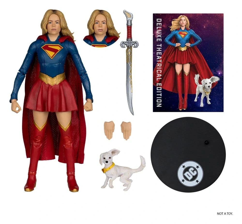Supergirl (2026) Deluxe figurka s Baby Kryptem 17 cm