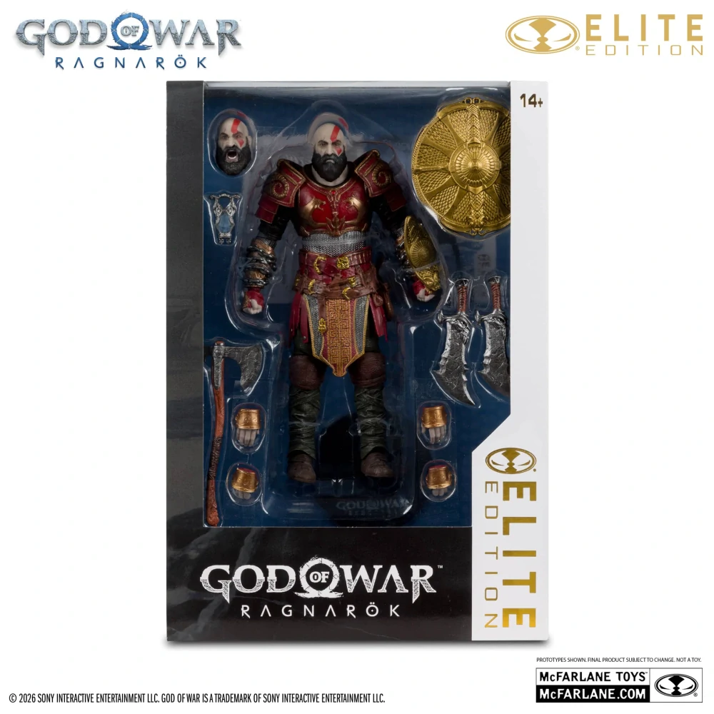 God of War Ragnarök Kratos McFarlane Elite Edition 18 cm (PRE-ORDER)