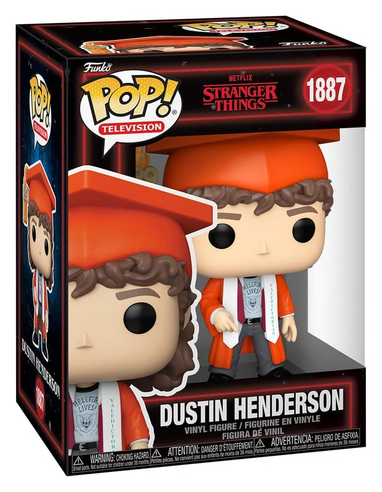 Stranger Things POP! Dustin Henderson figurka 9 cm