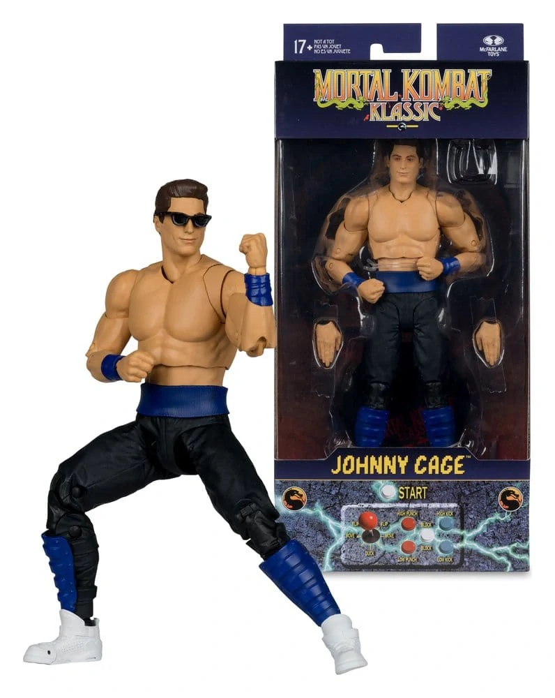 Mortal Kombat Klassics Johnny Cage akční figurka 19 cm