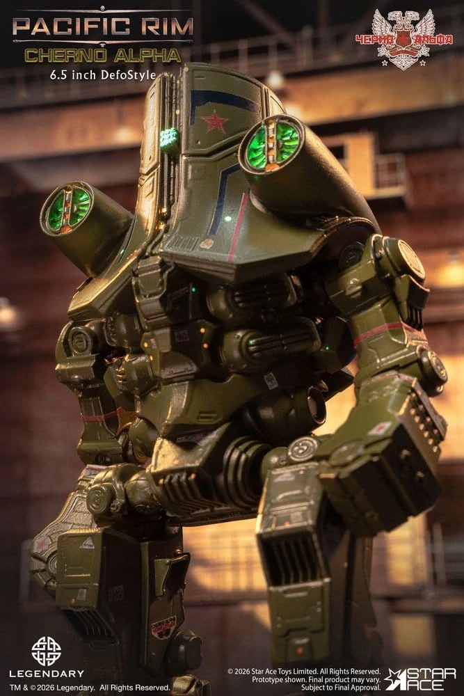 Pacific Rim Cherno Alpha DefoStyle Figure DX 16,5 cm (Deluxe Version)