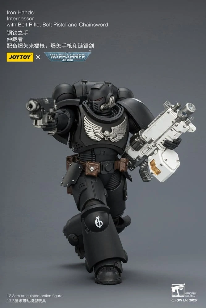 Warhammer 40,000 – Iron Hands Intercessor 12 cm