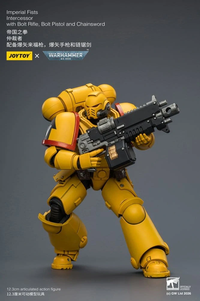 Warhammer 40,000 – Imperial Fists Intercessor 12 cm