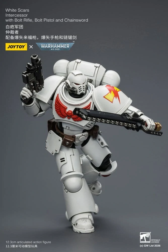 Warhammer 40,000 – White Scars Intercessor 12 cm