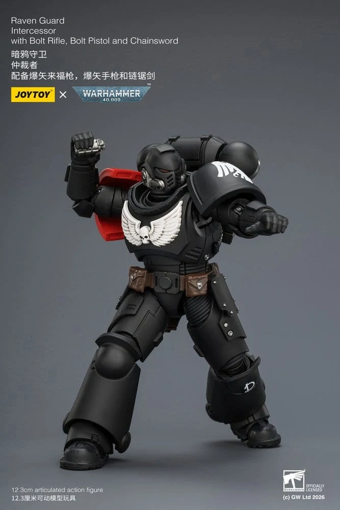 Warhammer 40,000 – Raven Guard Intercessor 12 cm