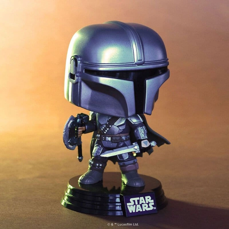 Star Wars: The Mandalorian and Grogu – POP! The Mandalorian Dual Wield 9 cm