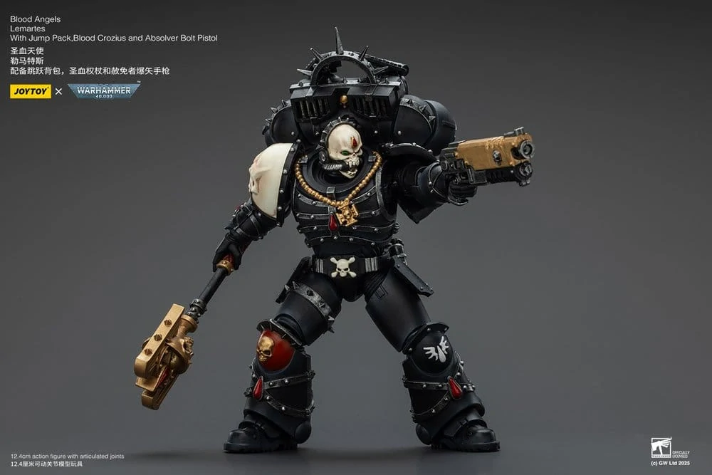 Warhammer 40,000 – Blood Angels Lemartes 12 cm