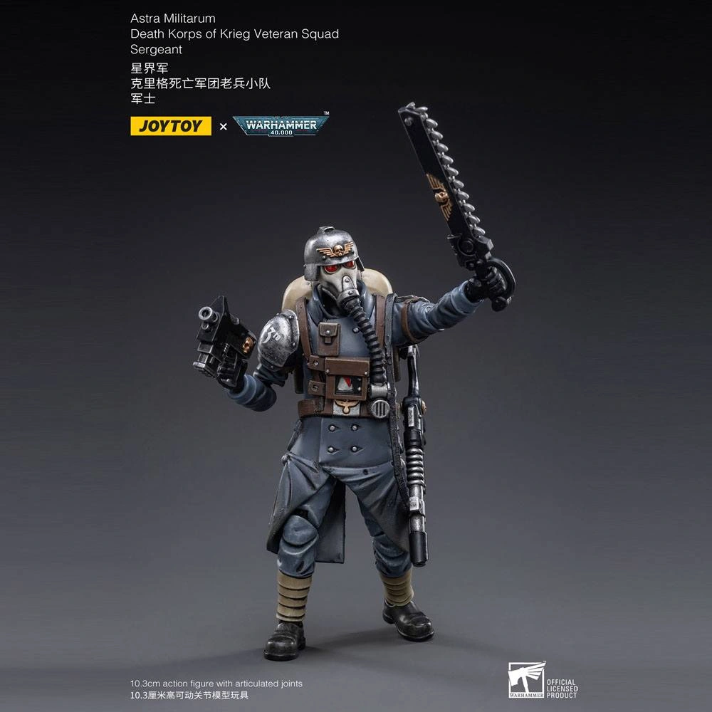 Warhammer 40,000 – Death Korps of Krieg Sergeant 10 cm