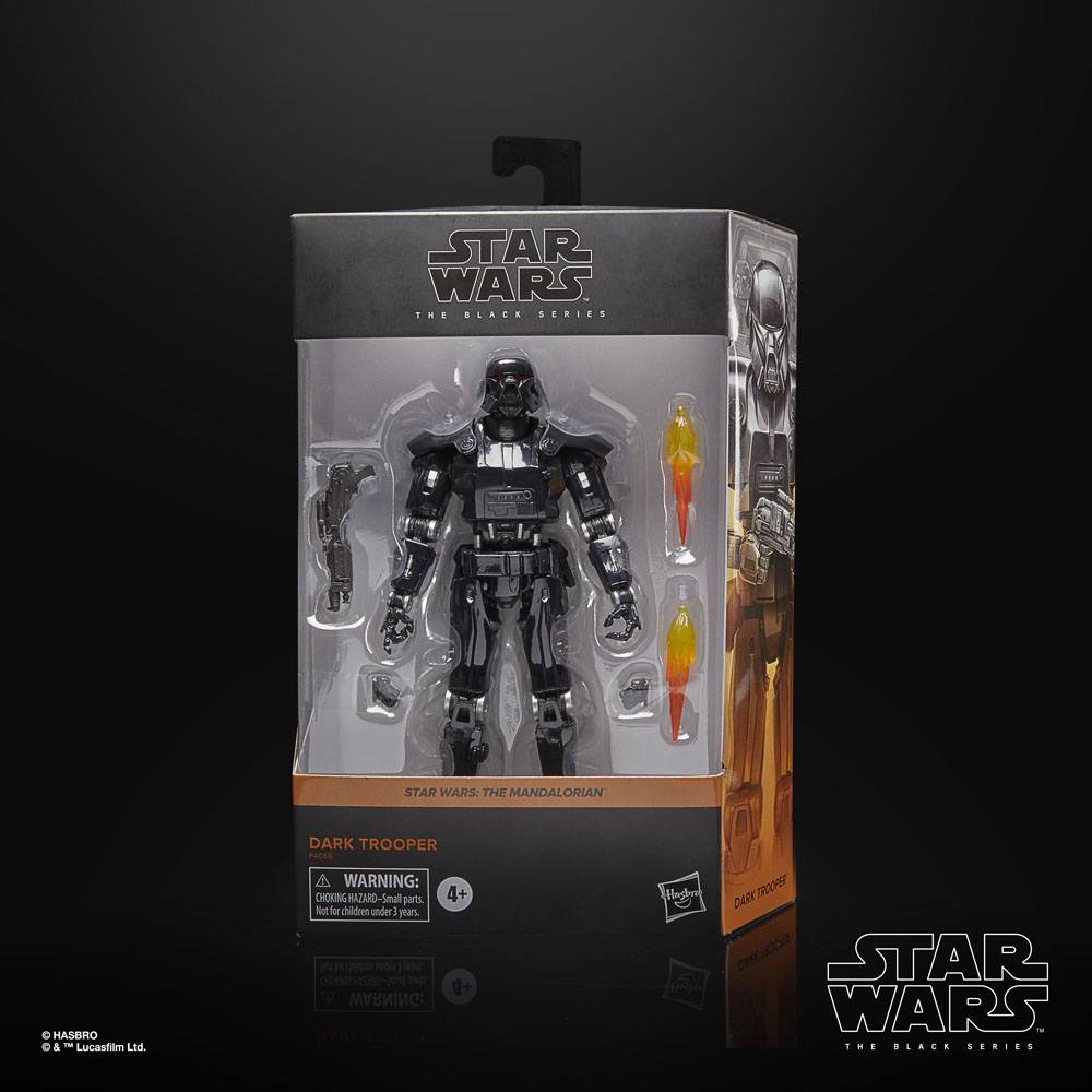 Star Wars: The Mandalorian Black Series Deluxe Action Figure 2022 Dark Trooper 15 cm