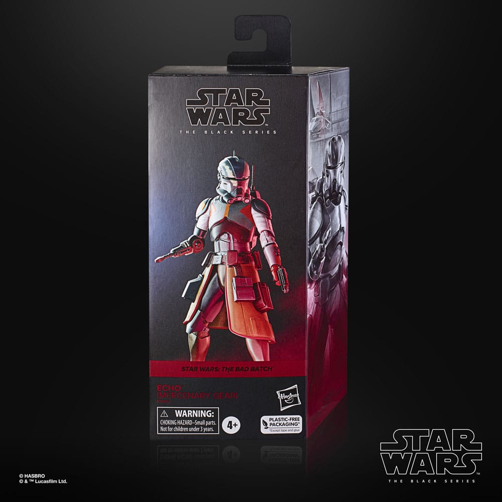 Star Wars: The Bad Batch Black Series Action Figure Echo (Mercenary Gear) 15 cm