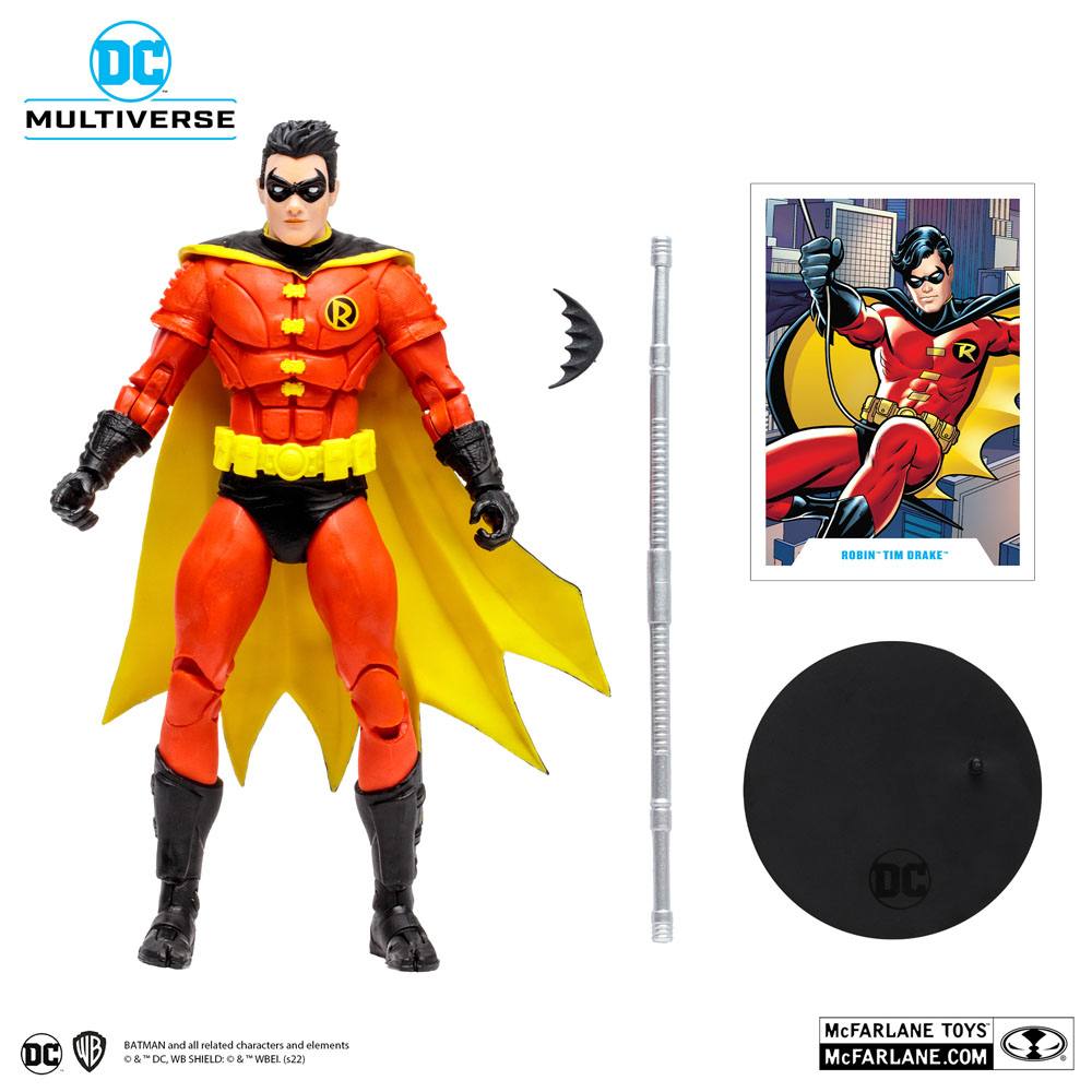 DC Multiverse Akční Figurka – Robin (Tim Drake Gold Label), 18 cm