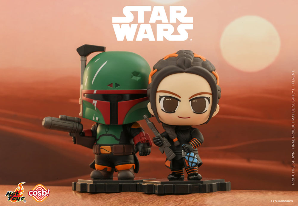 Star Wars Mandalorian Mini Figurka – Fennec Shand (Cosbi), 8 cm